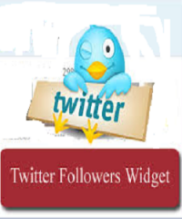 Twitter Friends Follower Widget Generator